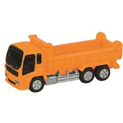H030-73 [トミカ消しゴム いすゞ ギガ ダンプカー オレンジ]