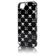 BI-IPVSKULL/BK [iPhone 5用UVコーティングケース スカルブラック]
