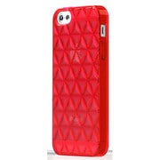 TUN-PH-000153 [TUNEWEAR TUNEPRISM iPhone SE/5s/5用 TPUケース レッド]