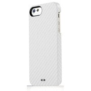 TUN-PH-000168 [TUNEWEAR CarbonLook iPhone SE/5s/5用 ポリカーボネートケース ホワイト]