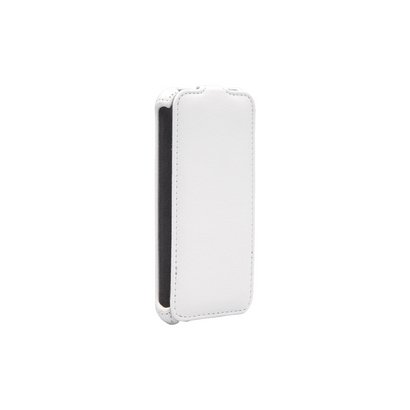 BSIP12PCLWH [iPhone 5用 レザーケース ICカード対応モデル 液晶保護フィルム付 ホワイト]