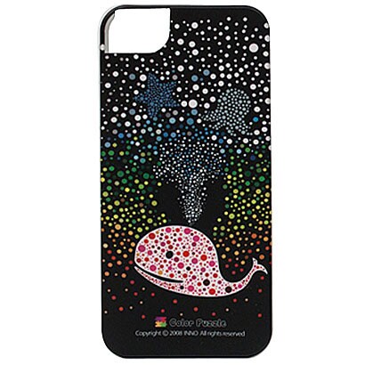 icover design Puzzleケース [iPhone 5用 クジラ]