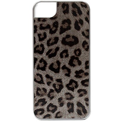 icover Combi Leopardケース [iPhone 5用 シルバー×シルバー]