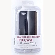 MLC-iP12-104BK [iPhone 5ケースTPUレザー104黒]