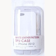 MLC-iP12-104WH [iPhone 5ケースTPUレザー104白]