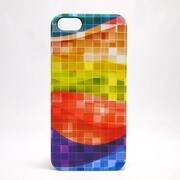 iC100SG [iPhone 5用 ラバーハードジャケット ステンドグラス]
