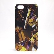 iC100GC [iPhone 5用 ラバーハードジャケット ゴールドクリスタル]