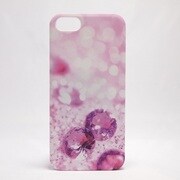 iC100PD [iPhone 5用 ラバーハードジャケット ピンクダイヤ]