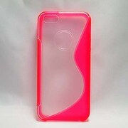 iC054PK [iPhone 5用 TPUジャケット コンビ ピンク]