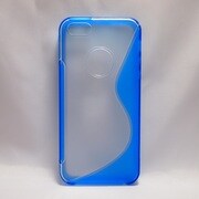 iC054BL [iPhone 5用 TPUジャケット コンビ ブルー]