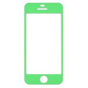 iCF03GR [iPhone 5用 カラー保護フィルム]