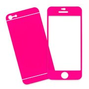 iCF02PK [iPhone 5用 カラー保護フィルム 両面]