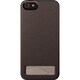 IPP-KSN-13 [iPhone 5用 スタンド付き ポリカーボネート ガンメタル]