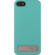 IPP-KSN-23 [iPhone 5用 スタンド付き ポリカーボネート ターコイズ]
