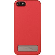 IPP-KSN-73 [iPhone 5用 スタンド付き ポリカーボネート レッド]