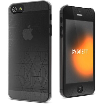 CY0856CPPOL [iPhone 5用 Clear Polygon Super Thin Hard Case]