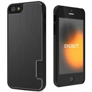CY0858CPURB [iPhone 5用 Black UrbanShield Hard Case With Metal Cover]
