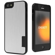 CY0859CPURB [iPhone 5用 Silver Storm UrbanShield Hard Case With Metal Cover]