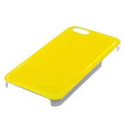 RK-PU971Y [iPhone SE/5s/5用バックカバージャケット Glossy Shell イエロー]