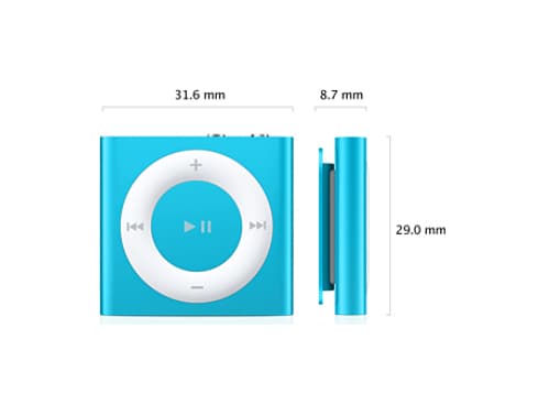 ヨドバシ.com - アップル Apple iPod shuffle 2GB ブルー MD775J/A 通販【全品無料配達】