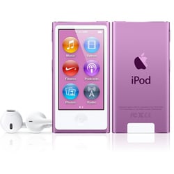 【美品】Apple iPod nano 第7世代 16GB パープル