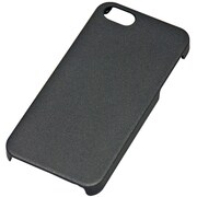 IPN-12SC02BK [iPhone 5 用 ハードケース メタリックマットブラック ラバーコート]