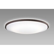 モダンウッドLEDシーリング(～8畳) 調色・調光機能搭載 リモコン有り HLDCB0815