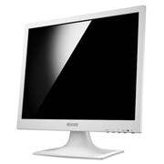 17型スクエア液晶ディスプレイ LEDバックライト採用 保護フィルター搭載 ホワイト LCD-AD179GEW-P