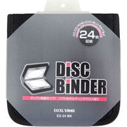CD・DVD収納ケース 24枚収納タイプ EX-24 BK