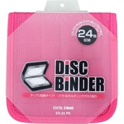 CD・DVD収納ケース 24枚収納タイプ EX-24 PK