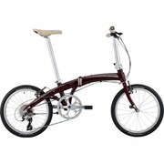 Mu P8 ボルドー 折りたたみ自転車 PAA083