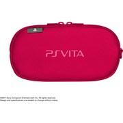PS Vita用キャリングポーチ レッド [PS Vita用]