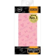 RT-DP5A/P [iPhone SE/5s/5用ディズニー･フラップタイプレザージャケット パールピンク]