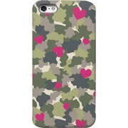 OSY-I5-154 [iPhone 5用 ケース Love Camouflage]