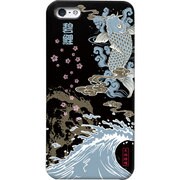OSY-I5-176 [iPhone 5用 ケース Blue Carp]