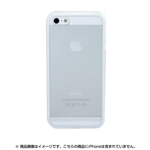 NIP04-WH [iPhone 5用 TPUフレーム ホワイト]