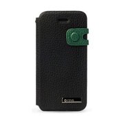 Masstige [iPhone SE/5s/5用 カラーエッジダイアリー リアルBK]