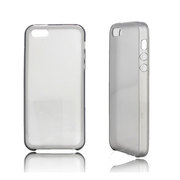 aglowDESIGN [iPhone 5用 TPUケース クリアグレー]
