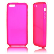 aglowDESIGN [iPhone 5用 TPUケース クリアピンク]