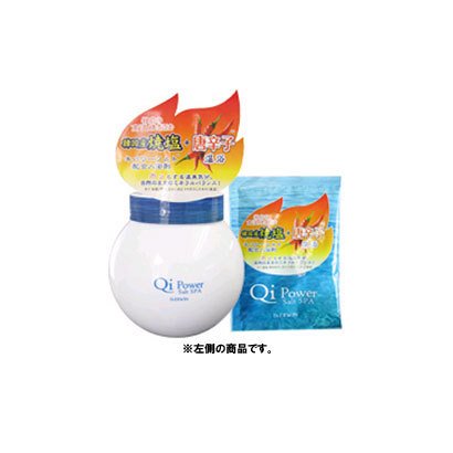 Qiパワー ソルトスパ 唐辛子 ボトル [入浴剤 400g]