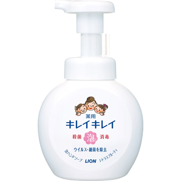 キレイキレイ 薬用泡ハンドソープ シトラスフルーティの香り 本体 250ml [ハンドソープ]
