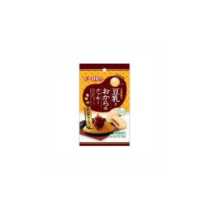 ぐーぴたっ 豆乳おからクッキー 黒蜜きなこ 15g×3枚入