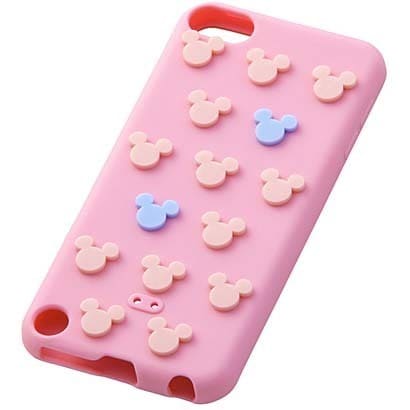 iPod touch (第5世代)用ディズニー･シリコンジャケット ミッキーピンク RT-DT5A/MP