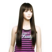 AH-Wig-001 C-BR [Age hair サラツヤロングストレート ココアブラウン ウィッグ]