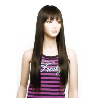AH-Wig-001 H-BE [Age hair サラツヤロングストレート ハニーベージュ ウィッグ]