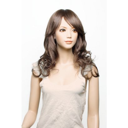 AH-Wig-003 M-BR [Age hair グラマラスボリュームカール マロンブラウン ウィッグ]