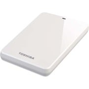 USB3.0対応 ポータブルハードディスク 1TB ホワイト CANVIOシリーズ HD-PB10TW