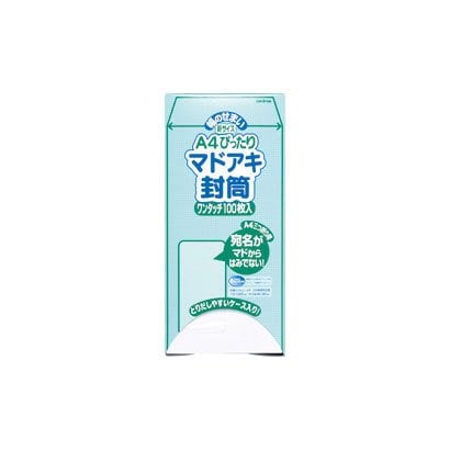 A4ぴったりマドアキ封筒　ホワイト WT30WH