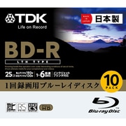 BD-R LTH 1-6X 片面1層 10枚入 BRV25LPWC10A-CM