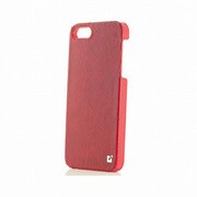 P5CL-RD [iPhone 5 用 GenuineLeahter レッド]